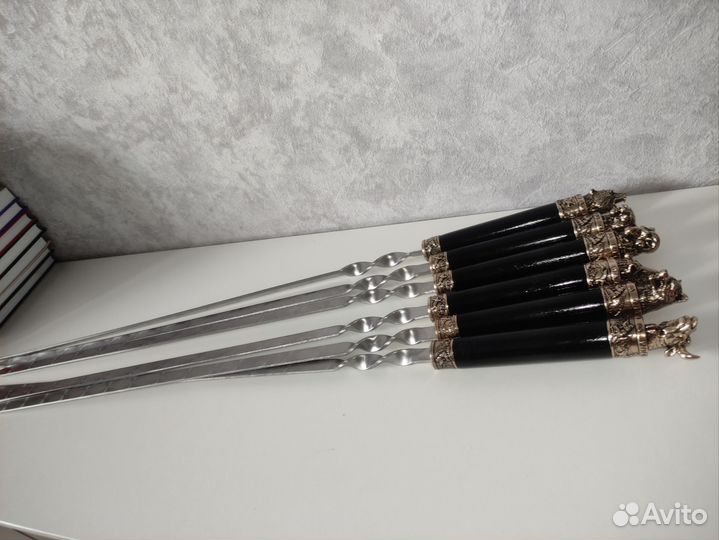 Набор шампуров подарочный