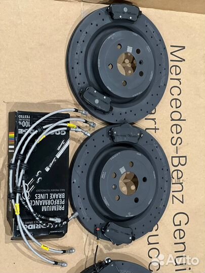 Тормозные диски GLE63 coupe