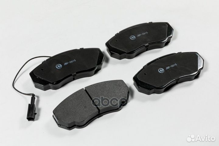 Колодки тормозные дисковые, передние JBP0615 Just