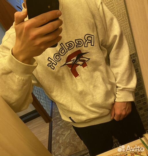 Винтажный свитшот reebok