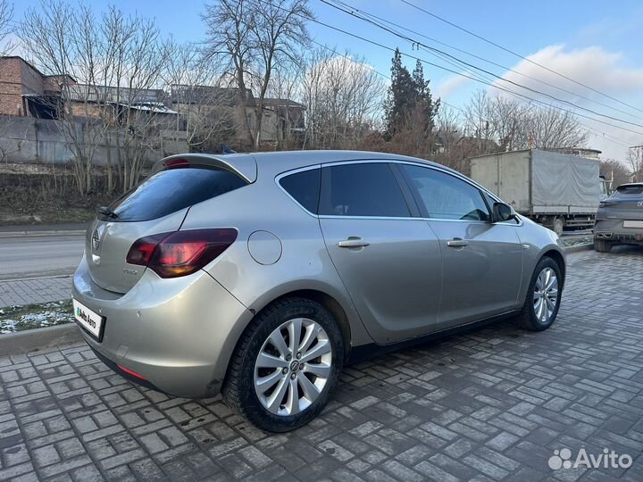 Opel Astra 1.4 AT, 2011, 174 000 км