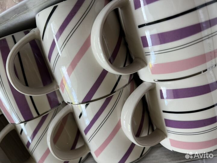 Набор кружек 6 шт новые
