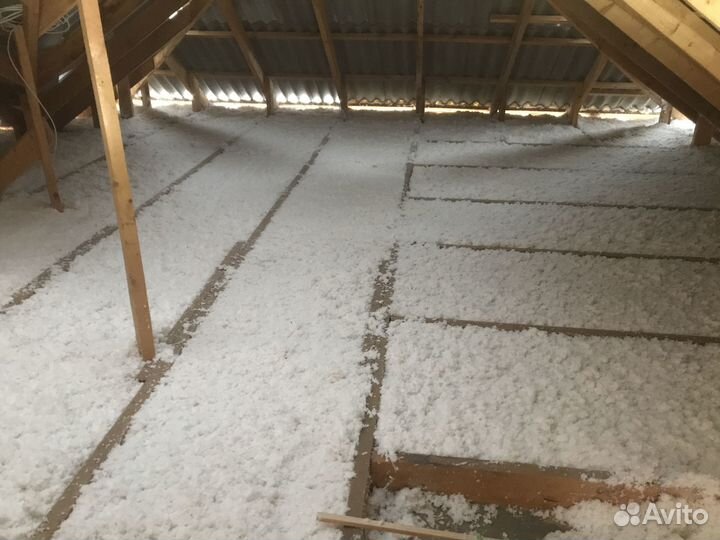 Теплоизоляция Эковата EcoFiber