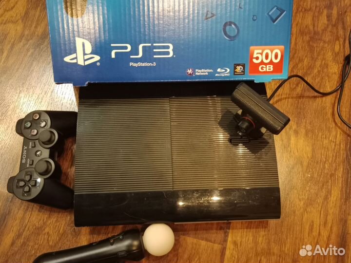 Игровая приставка ps3 super slim