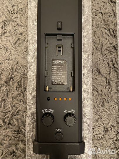 Комплект видео LED осветителей 2шт по 21W Новый