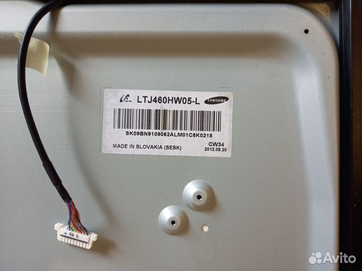 Разбор Samsung ue46es6307u