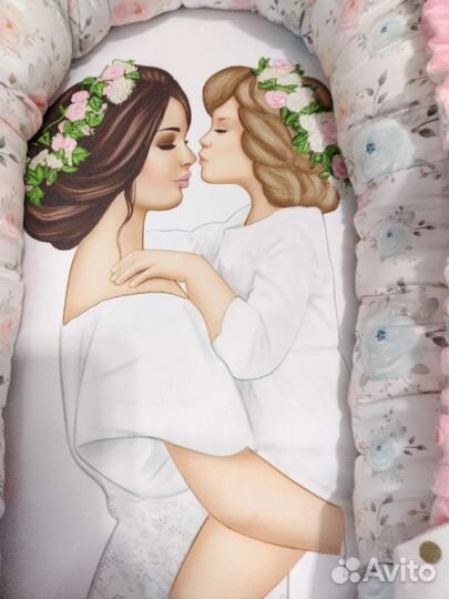 Кокон гнездышко для новорожденных