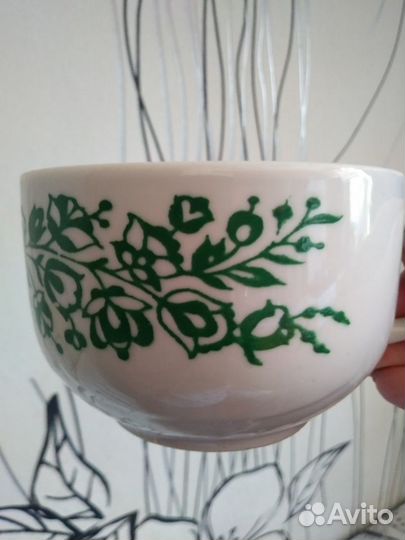 Чашка Туймазинский фарфор, стопки СССР