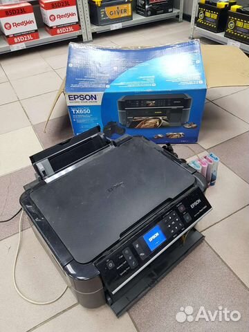 Мфу Epson Stylus Photo TX650 с снпч