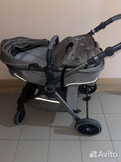 Коляска luxmom 2в1 бу