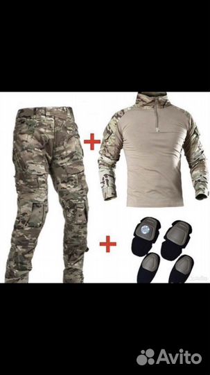 Тактический боевой костюм мох мультикам