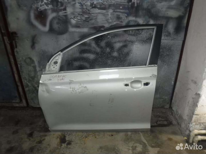 Дверь передняя левая Hyundai Solaris