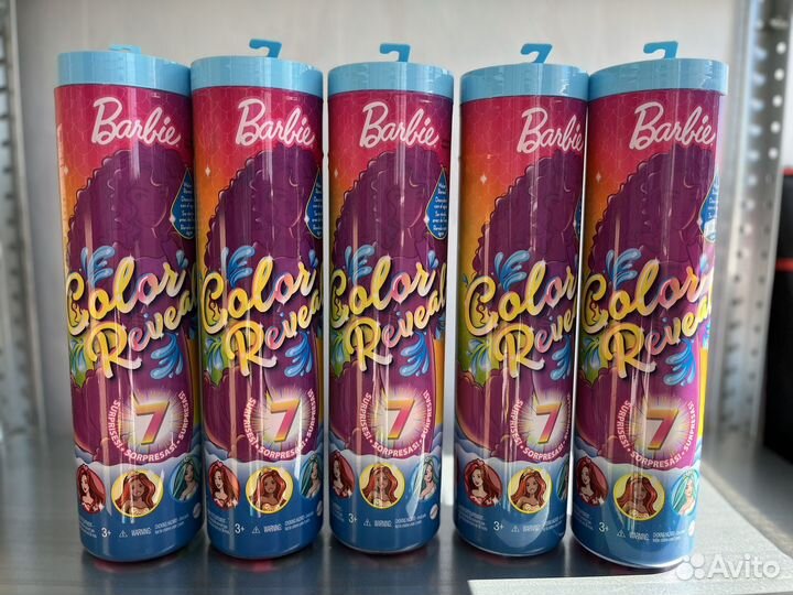 Barbie серия Color Reveal новые оригинал