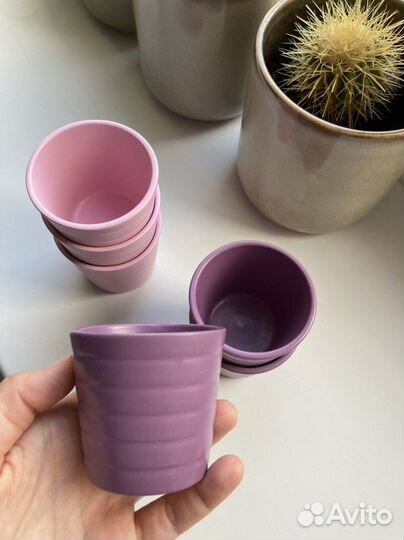 Мини горшки для цветов IKEA