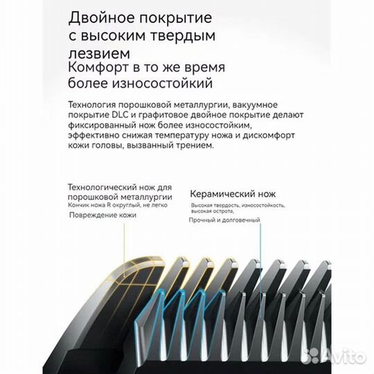 Машинка для стрижки волос Xiaomi Hair Clipper 2