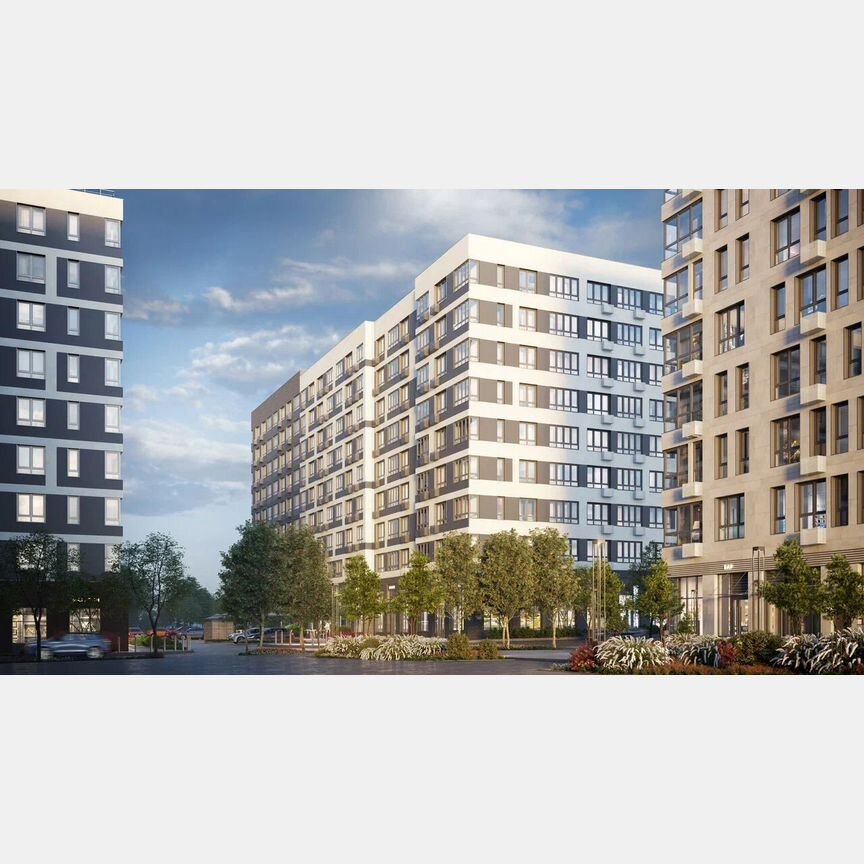 2-к. квартира, 40,6 м², 9/9 эт.