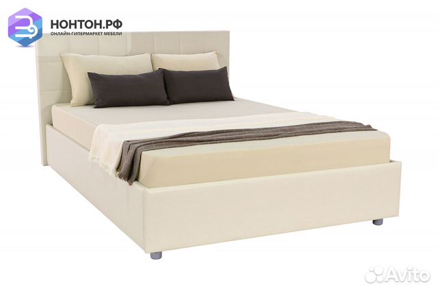 Тахта Люкс классика молочная