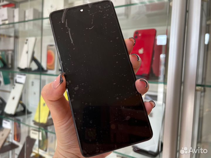 Дисплей для Samsung a51 в раме ориг переклей