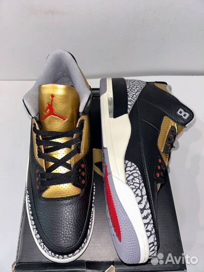 Air Jordan 3 Retro - “Black Gold”