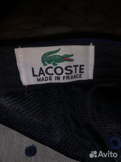 Кепка бейсболка lacoste