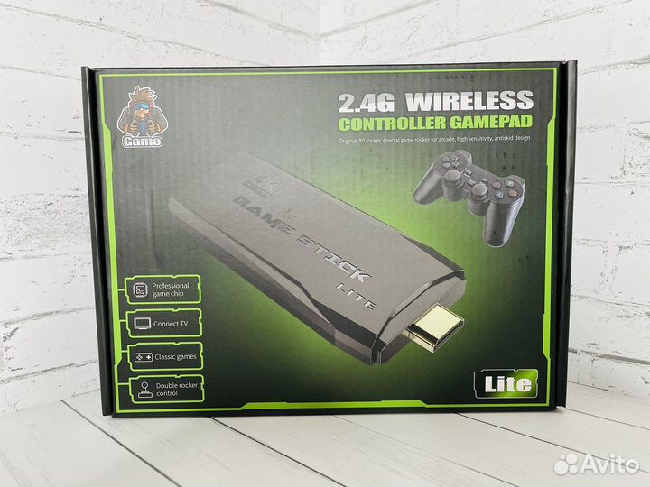 Новая Игровая Приставка Game Stick 4k lite 64gb