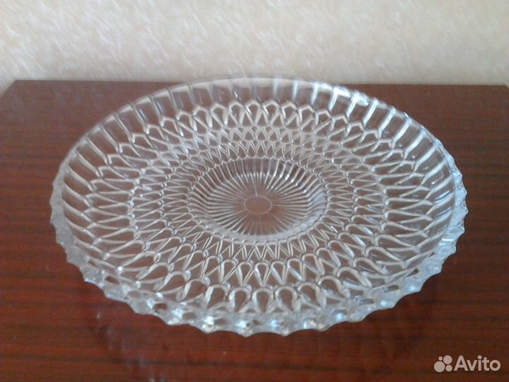 Хрустальное блюдо