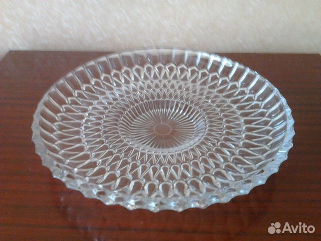 Хрустальное блюдо