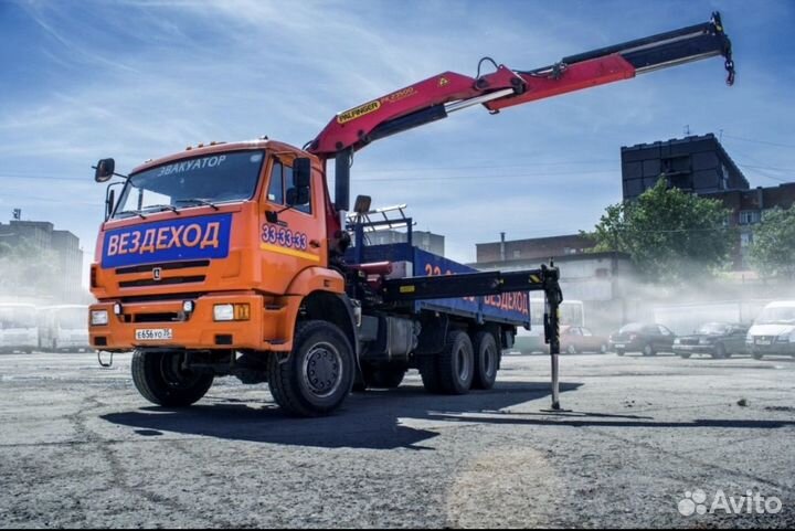 КамАЗ 65111 с КМУ, 2017