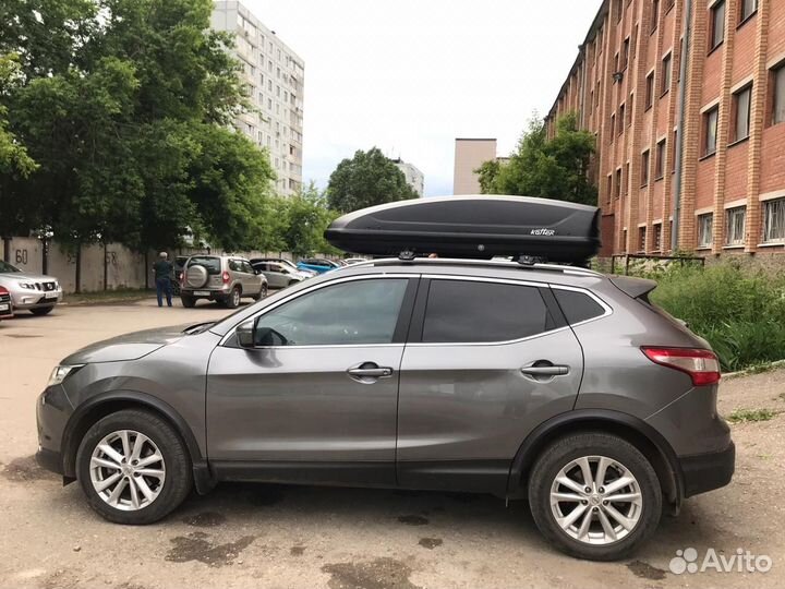 Автобокс на крышу Nissan Qashqai