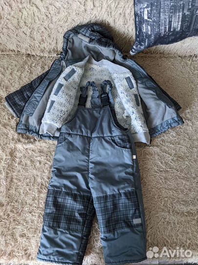 Зимний костюм для мальчика 86