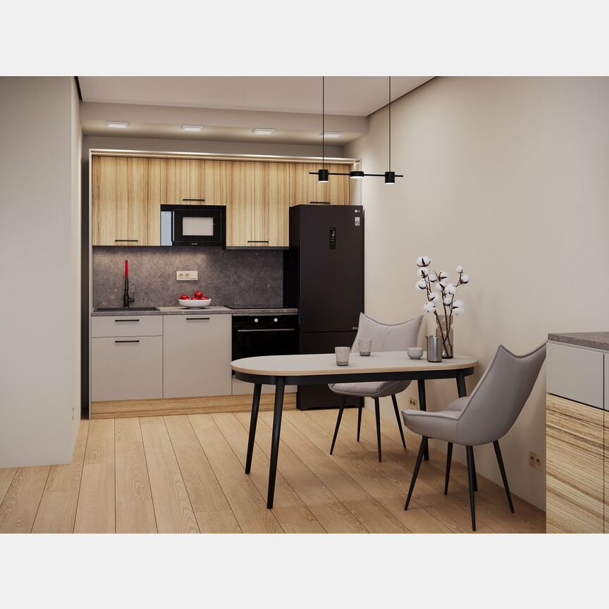 3-к. апартаменты, 65,7 м², 3/24 эт.