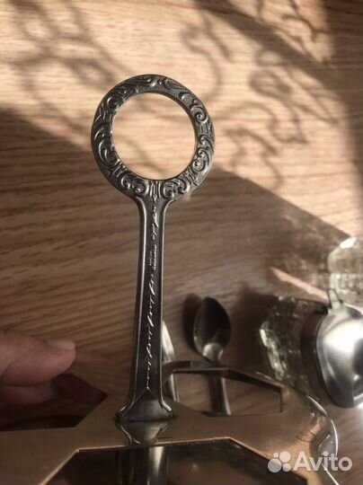 Набор для специй раритет винтаж СССР хрусталь