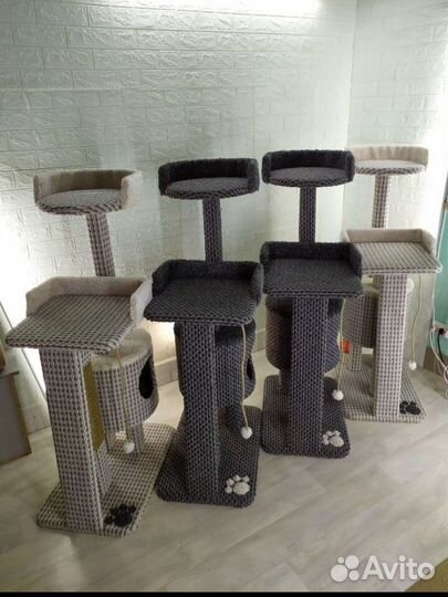 Лежак и домик с лежаком для кошек или собак