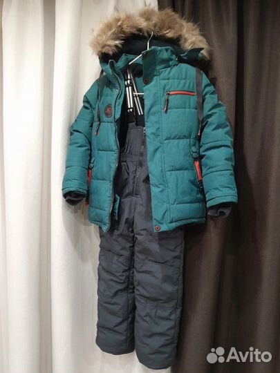 Детский зимний костюм на мальчика.128 см