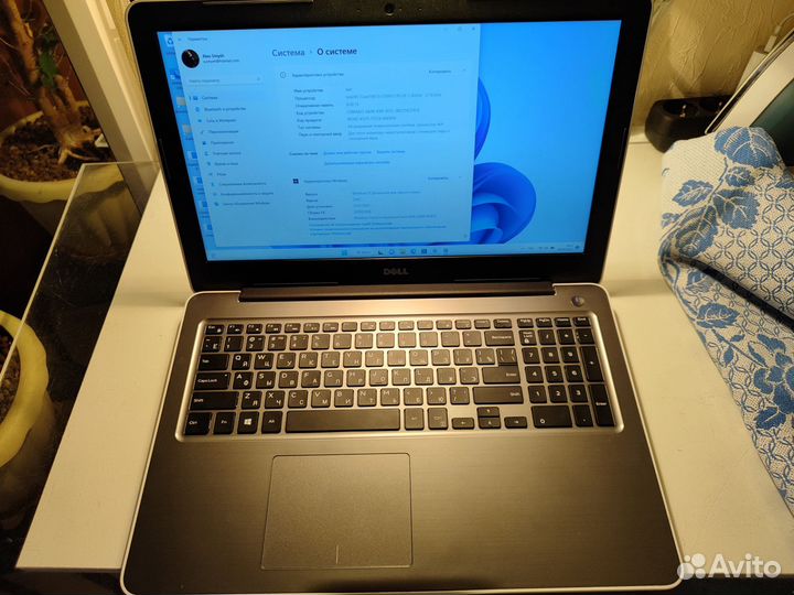 Ноутбук dell inspiron