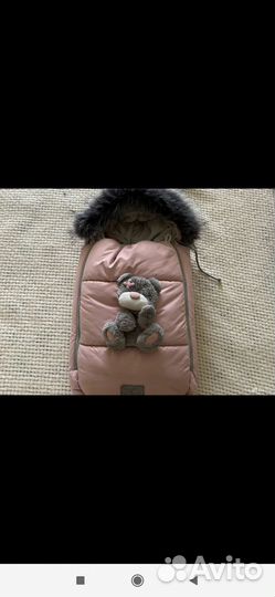 Зимний конверт на девочку