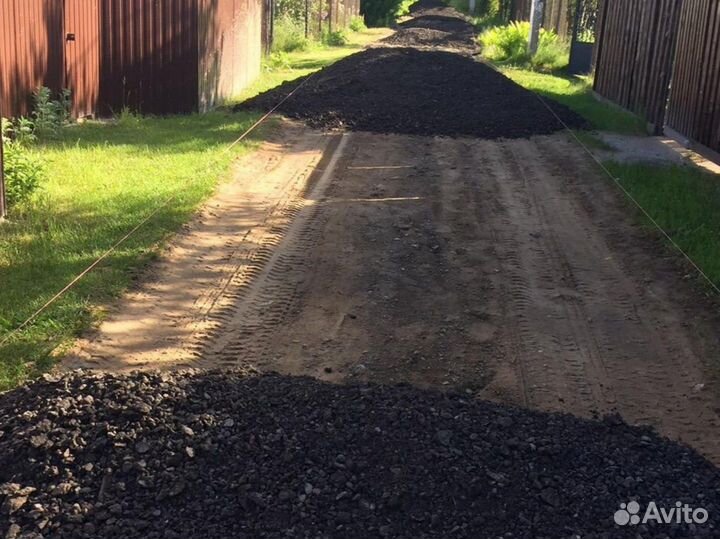 Асфальтная крошка для дороги