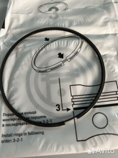 Кольца поршневые 82.5 ваз