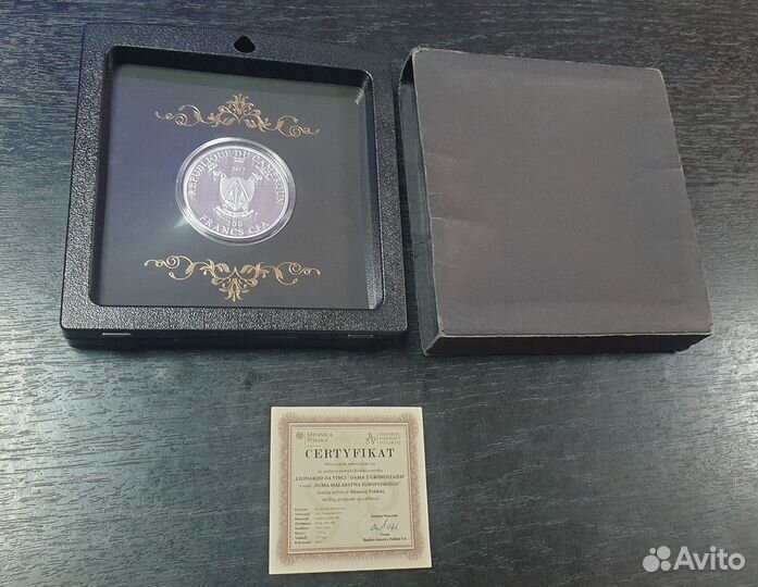 Камерун. 500 франков 2017г. Леонардо да Винчи 