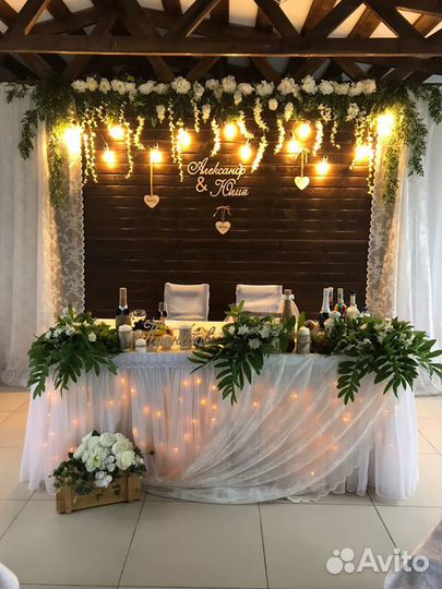 Свадебное оформление