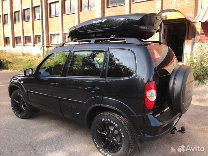Автобокс на крышу Chevrolet Niva