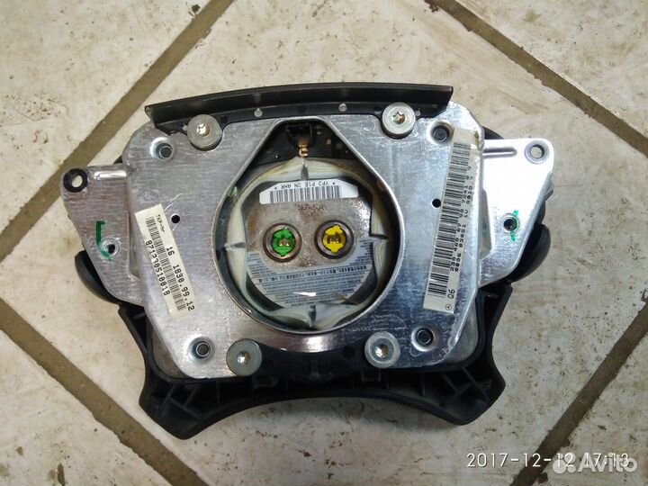 Подушка безопасности в руль мерседес 209