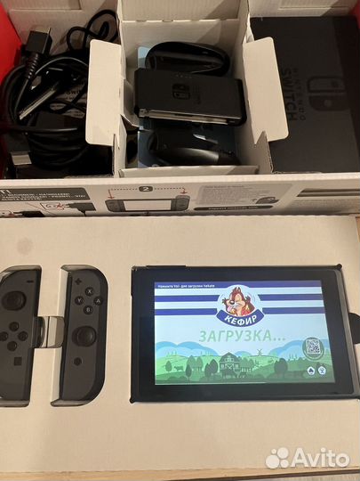Nintendo switch V2 256 gb Прошитая (Чип ) 39 игр