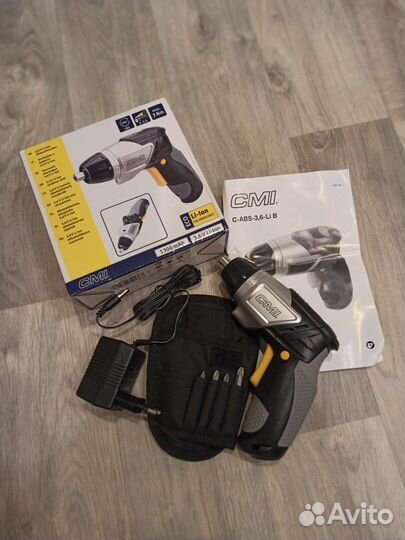 Шуруповерт аккумуляторный