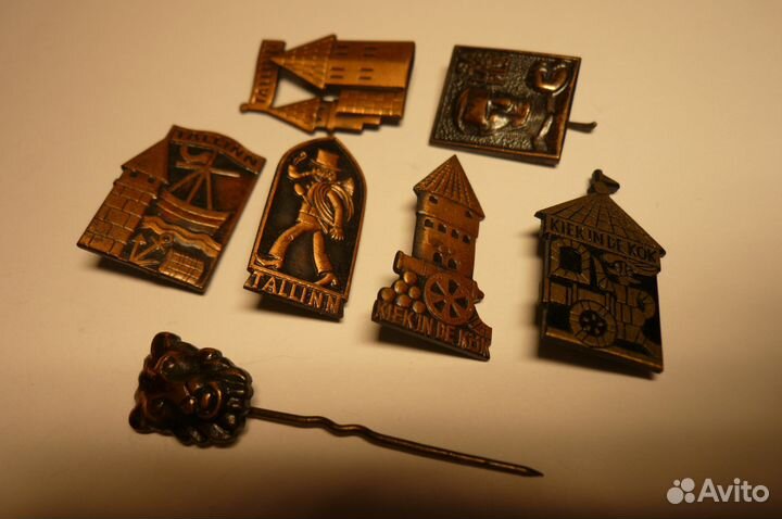 Значки Таллин и др
