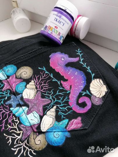 Роспись одежды на заказ