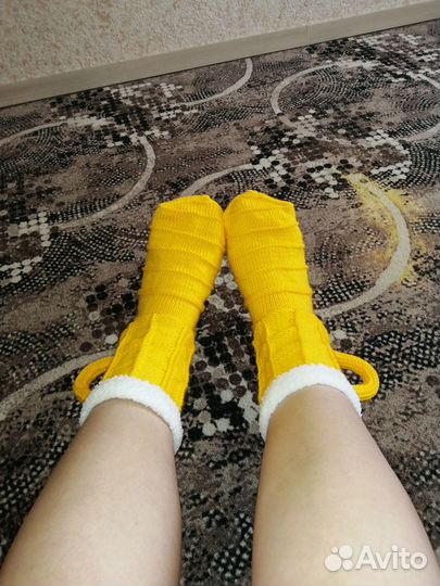 Вязаные носочки 