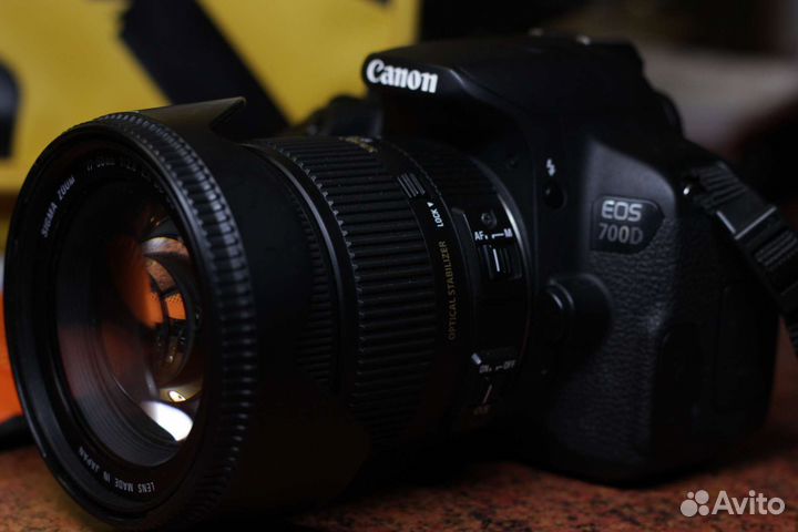 Canon 700D + объектив sigma 17-50mm 1:2.8 EX HSM