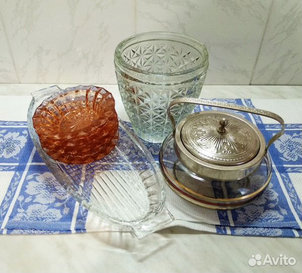 Стеклянная посуда СССР