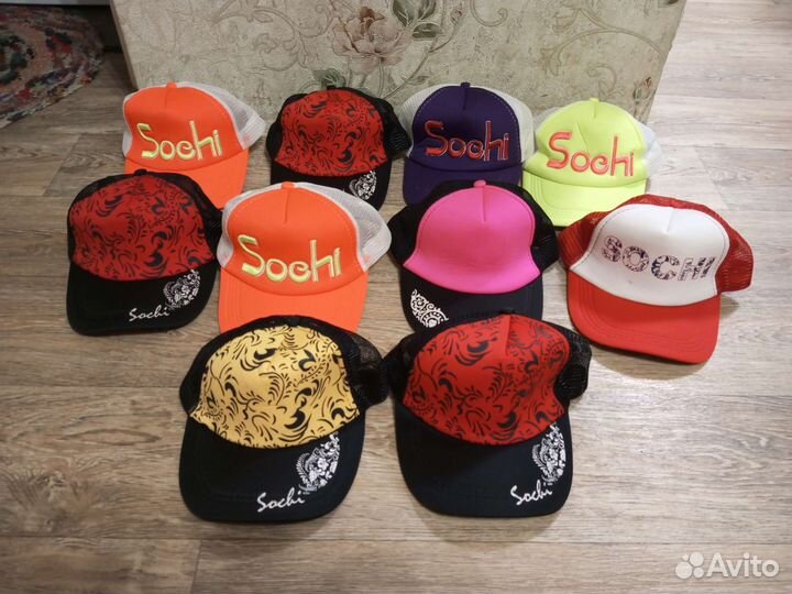 Бейсболка с логотипом sochi